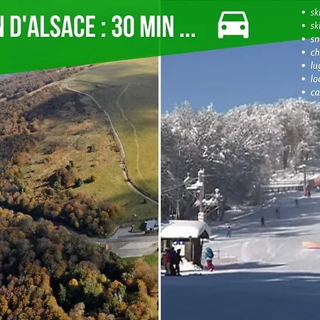 Semesterbostad La Ptite Maison Alsace A La Campagne