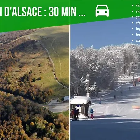 La Ptite Maison Alsace A La Campagne *